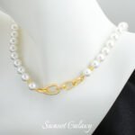 18k gold plated strong color retaining chain double section closing buckle handmade beaded diy material bracelet necklace accessories - Image 4