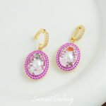 Oil Painting Style Pendant Universal Buckle Drop Oil Painting Pendant Handmade Beaded DIY Material Bracelet Necklace Accessories - Image 12