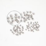 Color-preserving 18K Gold Flower Cross-cut Beaded Melon Pattern Beads Handmade DIY Beaded Bracelet Necklace Earrings Accessories - Image 17