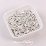 14k18K plating real gold straight hole faceted cut straight tube handmade diy beaded bracelet necklace jewelry accessories - Image 8