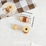 18K Gold-Plated Color-Preserving Zircon Screw Buckle Pearl Buckle Finishing Buckle Handmade DIY Beaded Bracelet Necklace Accessories Material - Image 6