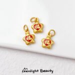 New Year Gold Salad Lucky Small Gold Pendant Pendant Handmade DIY Beaded Bracelet Necklace Accessories - Image 10