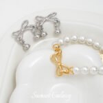 Bow tie finish connection buckle real gold plated color retaining Ot buckle handmade DIY bracelet necklace beads material accessories - Image 3