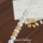 18K Gold-Plated Heavy-Duty Color-Preserving Zircon Wheel Zirconium Diamond Beads Spacer Beads Pearl Handmade DIY Beaded Necklace Jewelry Material - Image 3