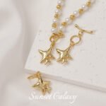 18k plating real gold finishing meteor Ot buckle head connection buckle handmade diy beaded bracelet necklace accessories - Image 2