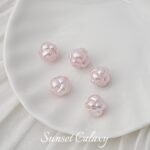 Baroque zircon star butterfly love loose beads accessories pearl beads handmade DIY bracelet necklace accessories - Image 17