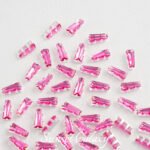 [trapezoid] 18k gold plated cat's eye zircon claw drill handmade diy bracelet necklace beaded clothing material accessories - Image 3