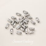 18k package gold cut surface spacer tube flat beads millet beads loose beads handmade diy beaded bracelet necklace jewelry accessories - Image 9