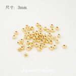 High Color Retention Real Gold Plated Pressure Cooker Finishing Snap Positioning Beads Handmade DIY Beading Material Bracelet Necklace Accessories - Image 6