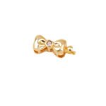 18K Gold-plated French Sweet Bow Inlaid with Zirconium Connecting BucKle Latch BucKle diy Bracelet NecKlace Finishing Jewelry Accessories - Image 5