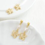 Butterfly Zirconium Pendant Copper Plated Gold Beads Handmade DIY Bracelet Necklace Beaded Beads Earrings Material Accessories - Image 2