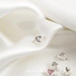 Copper Plated Real Gold Color Preservation Love Double Hanging Beads Handmade DIY Bracelet Necklace Beaded Beaded Jewelry Accessories Material - Image 2