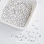 30 real gold-plated color-preserving round zirconium silver anti-claw drill beads diy handmade beaded material bracelet jewelry accessories - Image 6