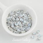 [water drop] 18k silver plated zircon claw drill beads handmade diy bracelet necklace beaded clothing material accessories - Image 6