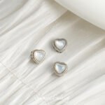 Gold plated love shell beads real shell aurora beads handmade DIY bracelet necklace beaded loose beads accessories material - Image 6