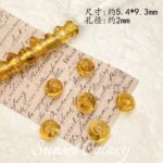 Water Ripple Lampwork Glass Small High-Transparency Beads Handmade DIY Beaded Bracelet Necklace Jewelry Accessories Material - Image 7