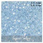 High-Quality Double-Pointed Fire-Polished Rhombus Rice Beads Loose Beads Handmade DIY Bracelet Necklace Pendant Jewelry Accessories Material - Image 9