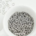 Open ring 18k copper plated real gold high color retention diy handmade bracelet necklace beaded loose beads jewelry material accessories - Image 8