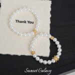 High Color Retention 18K Gold Plated Zircon Clover Spacer Beads Handmade DIY Beaded Bracelet Necklace Jewelry Accessories Material - Image 5