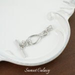 18k real gold plated horoscope round tail hidden line otbuckle finishing handmade diy beaded material bracelet necklace jewelry accessories - Image 7