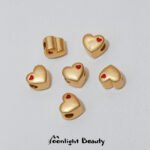 New Year's Ancient Sand Gold Accessories Pendant Lucky Cat Lucky Scattered Beads DIY Handmade Beaded Bracelet Necklace Jewelry - Image 6