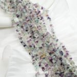 ins Simple Multi-color Aquamarine Light Purple Gravel Loose Beads diy Handmade Bracelet Necklace Beaded Jewelry Accessories Material - Image 17