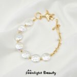 Irregular shaped baroque imitation pearl beads loose beads handmade DIY beaded bracelet necklace jewelry accessories - Image 2