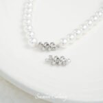 Gold-plated silver color retaining zirconium spiral pendant beads DIY handmade necklace bracelet beaded beads accessories material - Image 4