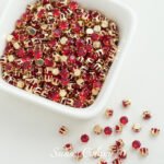 3/4/5mm18k crown claw drill gold plated zircon beads round beads handmade diy bracelet necklace accessories material - Image 15