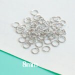 House Abai 30 18k gold plating color retaining open ring bead necklace DIY handmade beaded jewelry accessories - Image 16