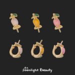 high color retention tulip half hole pearl pendant clasp diy handmade beaded material bracelet necklace accessories - Image 5