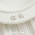 Copper plated real gold color retaining zircon torus with zirconium beads handmade DIY bracelet necklace beaded jewelry accessories material - Image 11