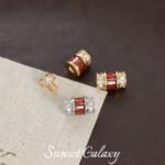 18K Gold-Plated Color-Preserving Zircon Screw Buckle Pearl Buckle Finishing Buckle Handmade DIY Beaded Bracelet Necklace Accessories Material - Image 3