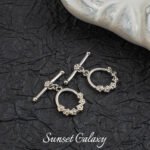 18k real gold plated temperament zircon Ot buckle closing buckle connection buckle handmade diy beaded material bracelet necklace accessories - Image 11