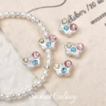 Diamond Baroque Acrylic Pearl Butterfly Star Separated Beads Loose Beads Handmade DIY Bracelet Necklace Jewelry Accessories - Image 9