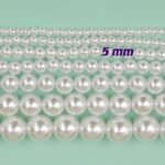 Highlight abs imitation pearls loose beads South Korea imported DIY hand-made beaded earrings jewelry accessories bracelet necklace material - Image 7