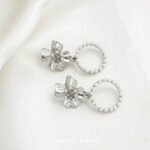 Color-retaining gold-plated pearl wreath inlaid with zirconium connection buckle handmade DIY bracelet necklace loose beads beaded material accessories - Image 6