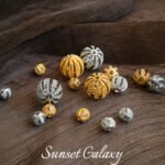 18K Rich Woman Watermelon Ball Cut Out Micro-Paved Zircon Spacer Beads Handmade Beading DIY Material Bracelet Necklace Jewelry Accessories - Image 3