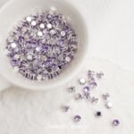 30 pieces of zircon silver plated claw diamond round color retaining diy handmade beaded material bracelet necklace loose beads jewelry accessories - Image 20