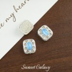 Copper Plated Color Preservation Super Fairy silver Aquamarines Beaded Handmade Beaded DIY Material Bracelet Necklace Accessories - Image 11