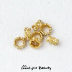 New Year's Sand Gold Zircon Diamond Pearl Spacer Beaded Beaded Handmade DIY Beaded Bracelet Necklace Accessories - Image 8