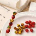 Japanese Imported Professional Lighting Glass Apple Glazed Beads Scattered Beads Handmade DIY Beaded Bracelet Jewelry Accessories - Image 2