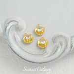 18k Real Gold Plated Starfish Shell Marine Life Handmade DIY Beaded Material Bracelet Necklace Earrings Jewelry Accessories - Image 9