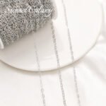 18K Gold Color Peach Heart Love Chain Extension Chain Handmade DIY String Bracelet Necklace Accessories Material - Image 5