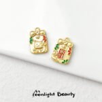 New Year's Shajin Ruyi Suzuli Flower Koi Lucky Cat Pendant Handmade DIY String Bracelet Necklace Accessories - Image 10