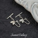 18k real gold plated temperament zircon Ot buckle closing buckle connection buckle handmade diy beaded material bracelet necklace accessories - Image 15