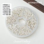 18K Real Gold Plated Novice Glove Box Material Package Lobster Clasp Open Ring Handmade DIY Bracelet Necklace Material Package Accessories - Image 7