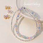 French 18K gold copper plated real gold zircon butterfly tail buckle connection buckle handmade diy jewelry accessories material - Image 3