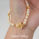 18k gold zircon bow gardenia flower ingot buckle closure buckle handmade diy beaded material necklace bracelet accessories - Image 5
