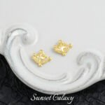 [Marine] 18k gold animal pendant small fish seahorse handmade diy beaded material bracelet necklace earrings accessories - Image 20